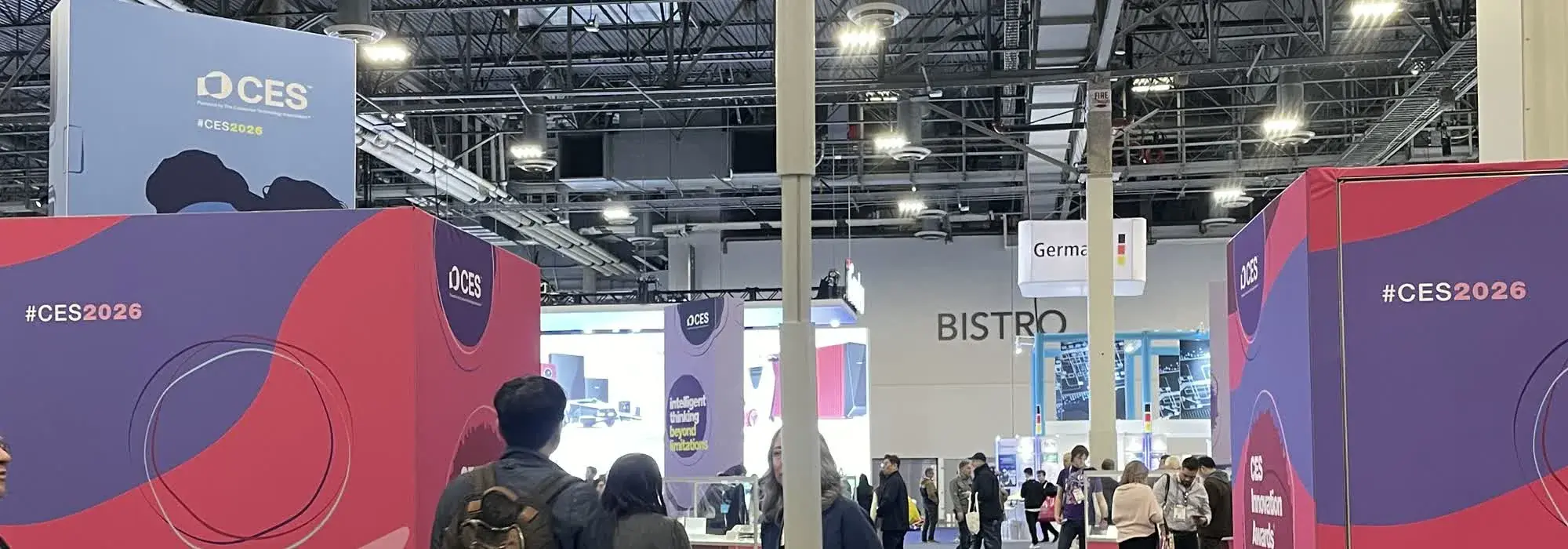 CES 2026 전시장 통로