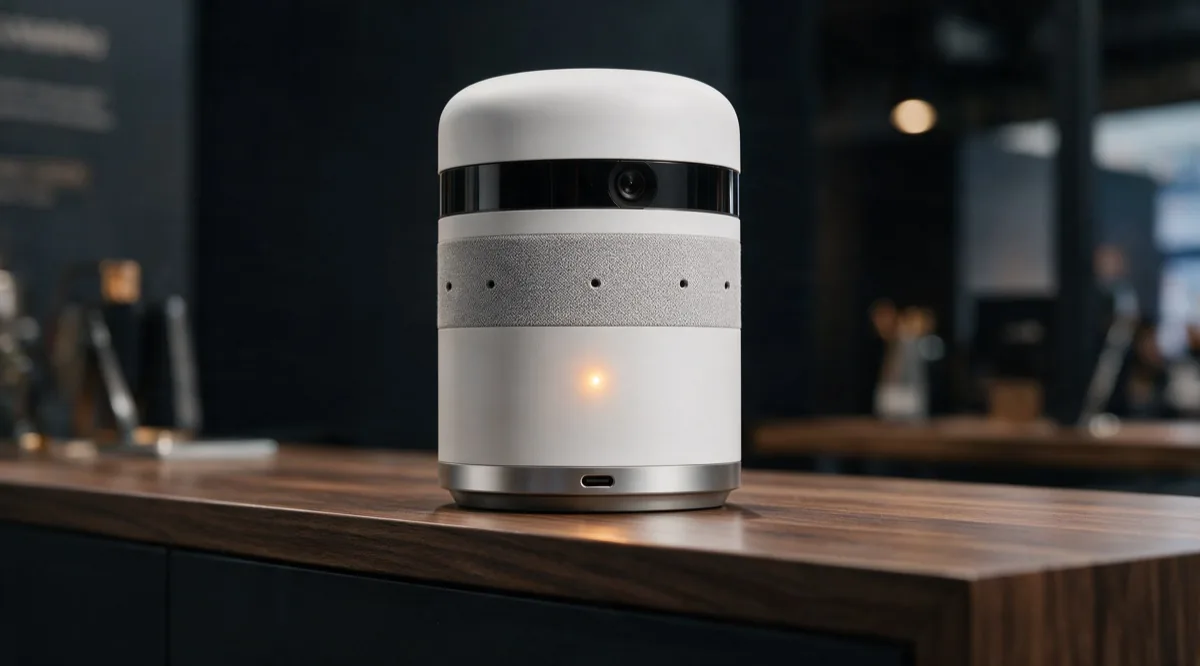Scailout Station device on a counter